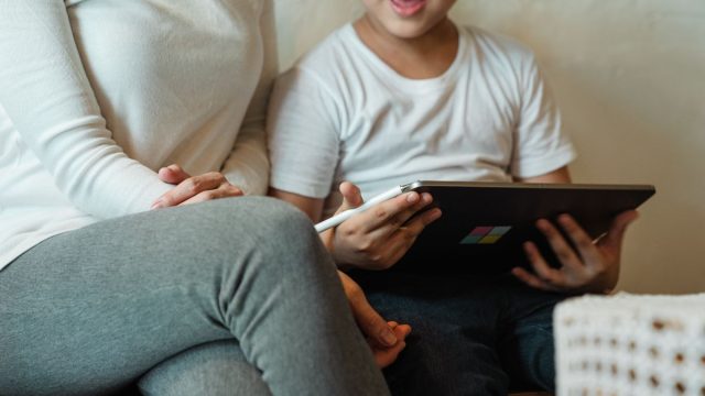 タブレット学習のイメージ
