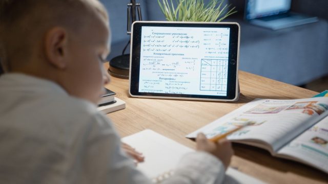 タブレット学習のイメージ