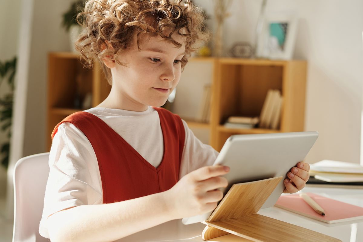タブレット学習のイメージ