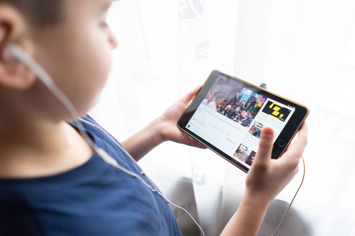 タブレット学習のイメージ