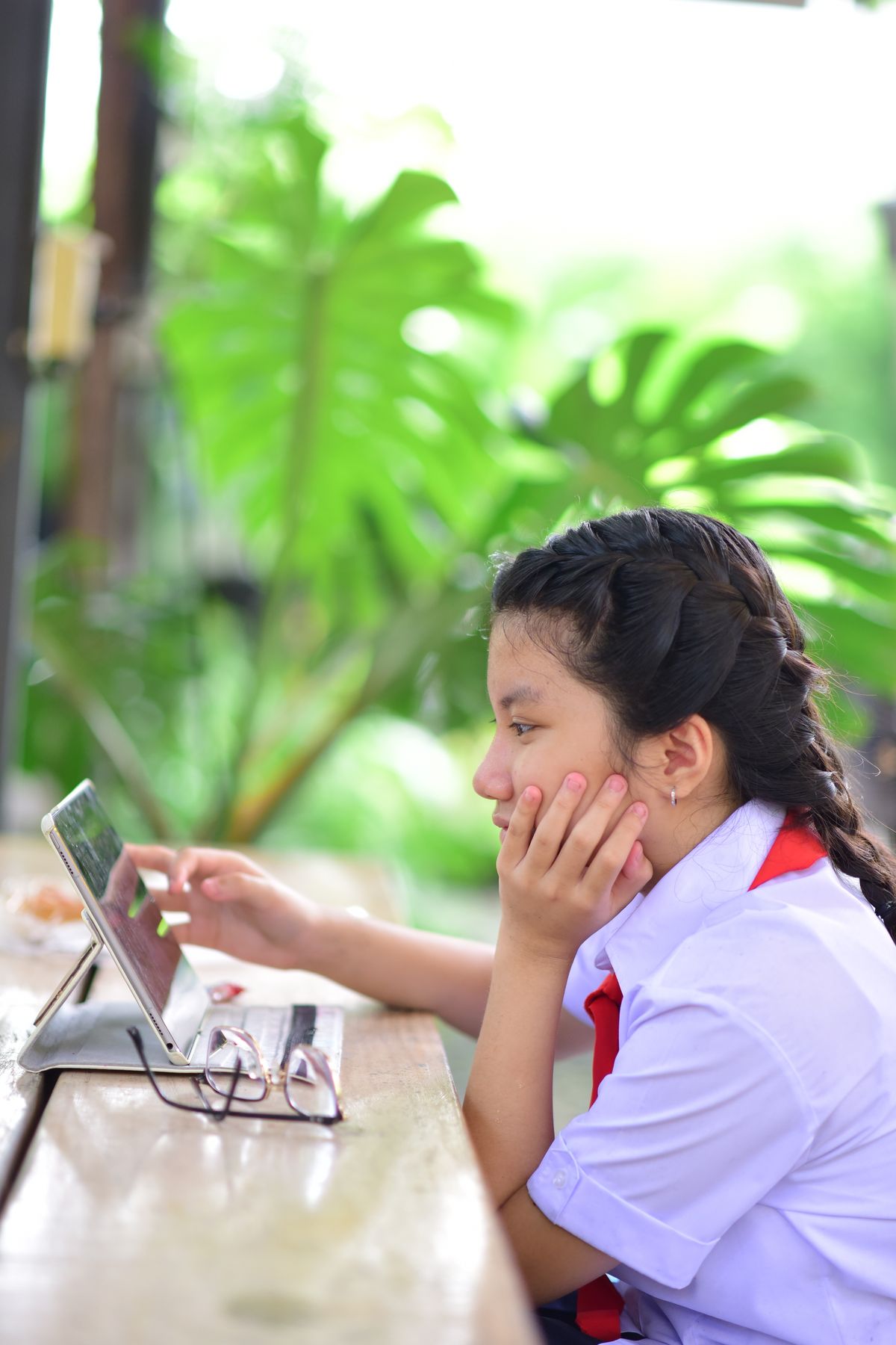 タブレット学習のイメージ