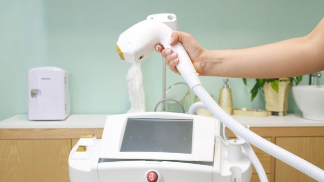 脱毛施術のイメージ