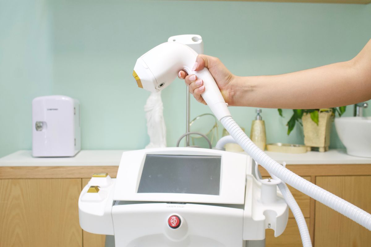 脱毛施術のイメージ