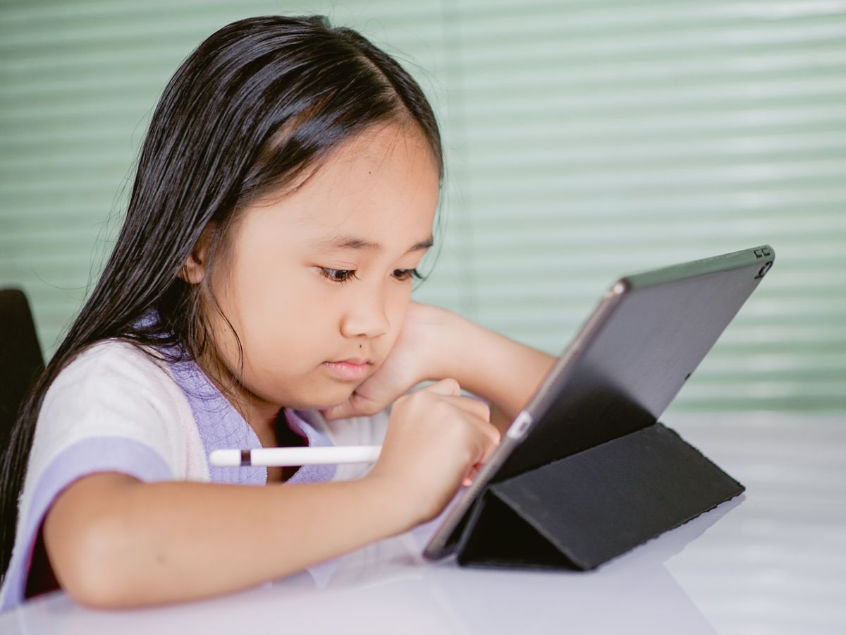 タブレット学習のイメージ