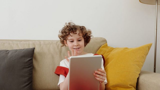 タブレット学習のイメージ