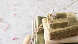 石けんとバスタイムのイメージ